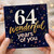 64th Birthday Card, Wonderful Years of You Card