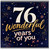 76th Birthday Card, Wonderful Years of You Card