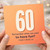 60th Birthday Card, Funny Humorous 60 Years Old Card