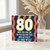 80th Birthday Card, Funny 80 Today Age Card