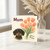 Mum Mother’s Day Card - You’re the Best - Cute Dachshund and Tulips Watercolour Illustration