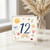 12th Birthday Card, Cute Watercolour Floral and Rainbow Greeting Card