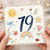 19th Birthday Card, Rainbow, Bee and Hearts