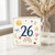 26th Birthday Card, Cute Watercolour Rainbow and Sunshine Design
