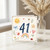 41st Birthday Card, Cute Watercolour Spring Design