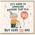 90th Birthday Card, Funny Age 90 Birthday Card