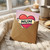 Mum Heart Banner Mother’s Day Card - Bold Red Heart Design with ‘MUM’ Ribbon - Heartfelt Card for Mum’s Birthday, Mother’s Day or Thank You
