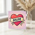Mum Heart Banner Mother’s Day Card - Bold Red Heart Design with ‘MUM’ Ribbon - Heartfelt Card for Mum’s Birthday, Mother’s Day or Thank You