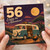 56th Birthday Card, Enjoy the Adventure Camper Van Card