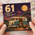61st Birthday Card, Enjoy the Adventure Camper Van Card