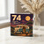 74th Birthday Card, Enjoy the Adventure Camper Van Camping Card
