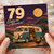 79th Birthday Card, Enjoy the Adventure Camper Van na Camping Card