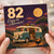 82nd Birthday Card, Enjoy the Adventure Camping Van Design