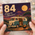 84th Birthday Card, Enjoy the Adventure Vintage Camper Van Card