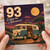 93rd Birthday Card, Enjoy the Adventure Retro Camping Card