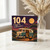 104th Birthday Card, Enjoy the Adventure Camper Van Card