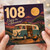108th Birthday Card, Enjoy the Adventure Vintage Camper Van Card