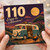 110th Birthday Card, Enjoy the Adventure Camper Van