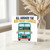 60th Birthday Card, - All Aboard the Birthday Express Humorous Over the Hill Bus Card