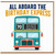 70th Birthday Card, All Aboard the Birthday Express Humorous Bus Design