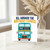 70th Birthday Card, All Aboard the Birthday Express Humorous Bus Design