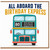 80th Birthday Card, All Aboard the Birthday Express Funny Bus Design