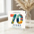 70th Birthday Card, Happy Birthday 70 Years Tropical Floral Card