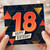 18th Birthday Card, Happy Birthday Geometric Design