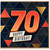 70th Birthday Card, Happy Birthday Retro Geometric Design