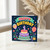 1st Birthday Card, Happy Birthday 1 Cake and Balloons Greeting Card
