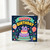 10th Birthday Card, Happy Birthday Cake and Balloons Card