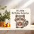 Cute Raccoon Birthday Card - A Little Birthday Surprise - 145mm x 145mm Square -, Includes Kraft Envelope