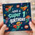 1st Birthday Card, Superhero Birthday Card