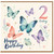 2nd Birthday Card, Happy Birthday Butterflies Card