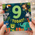 9th Birthday Card, Cute Jungle Animals Today!