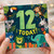 12th Birthday Card, Jungle Animals Today Design