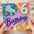 6th Birthday Card, Happy Birthday Roller Skate and Bicycle Design