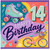 14th Birthday Card