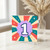 1st Birthday Card, Colourful Retro Burst Number 1 Design