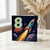 8th Birthday Card, Space Rocket Today Design