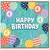 4th Birthday Card, Happy Birthday Balloon Design