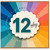 12th Birthday Card, Rainbow Burst 12 Today Card