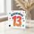 13th Birthday Card, Adventurous 13 Design