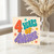 4th Birthday Card, 4 Years of Awesome Retro Style Card