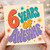 6th Birthday Card, 6 Years of Awesome Card