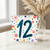 12th Birthday Card, Colourful Confetti Number 12 Card