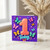 1st Birthday Card, Colourful Butterfly Today Card