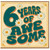 6th Birthday Card, 60 Years of Love Card