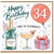 34th Birthday Card, Happy Birthday Time to Celebrate Card, Birthday Card for Her