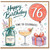 76th Birthday Card, Happy Birthday Time to Celebrate Celebration Card